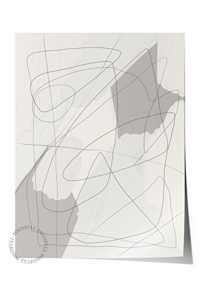 Postifull Poster fără încadrare Seria nordică abstractă, pictură nordică, pos...