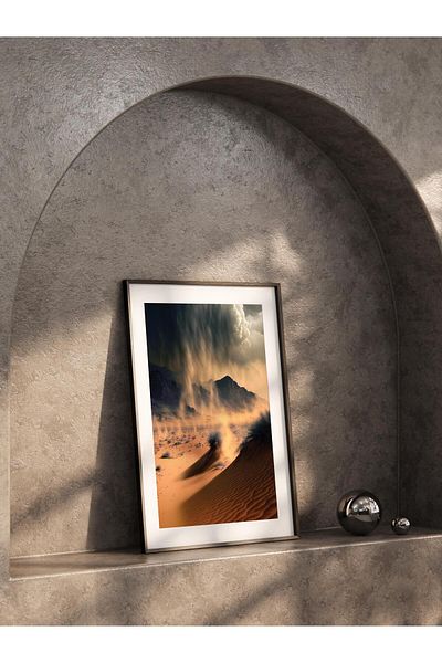 Postifull Poster fără încadrare, Desert Tablo No:20, Foto HD, Sufragerie, Poster Decor Perete Bucătărie
