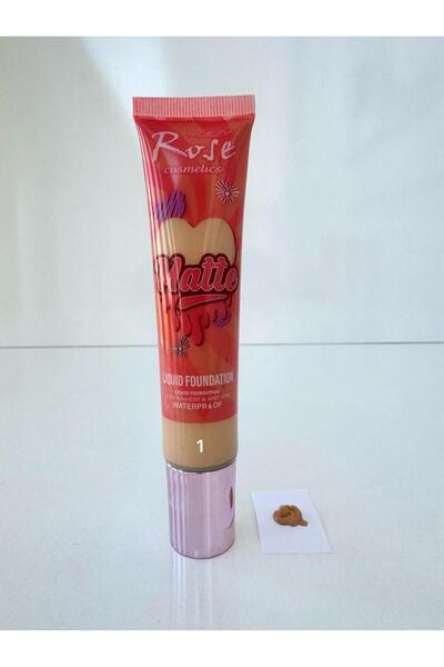 Roesıa Rose Cosmetics Rose Matte Lıquıd Fondöten
