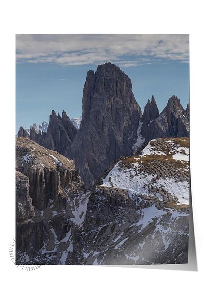 Postifull Mountain No:14 - Αφίσα με τυπωμένη φωτογραφία χωρίς πλαίσιο, διακόσμηση τοίχου σαλονιού, κουζίνας, σαλονιού και αίθουσας