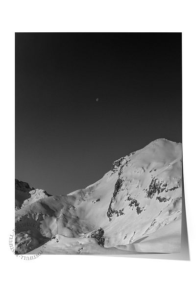 Postifull Mountain No:2 - Αφίσα με τυπωμένη φωτογραφία χωρίς πλαίσιο, διακόσμηση τοίχου σαλονιού, κουζίνας, σαλονιού και αίθουσας
