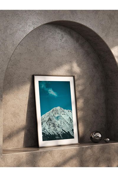 Postifull Mountain No:46 - Αφίσα με τυπωμένη φωτογραφία χωρίς πλαίσιο, διακόσμηση τοίχου σαλονιού, κουζίνας, σαλονιού και αίθουσας