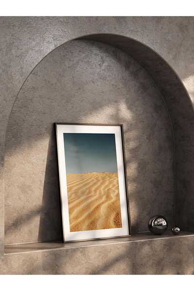 Postifull Frameless Poster, Desert Painting No:47, Hd Photo, Living Room, Kitchen Wall Decor Poster