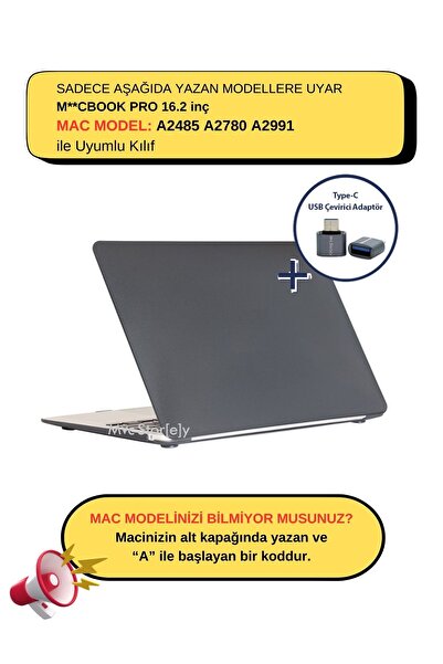 Mcstorey MacBook Pro 16.2" Case M1-M2-M3-M4 Matte Flu Compatible with A2485 A...