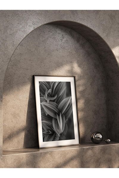 Postifull Poster fără încadrare, pictură botanică și frunze nr:42, fotografie HD, poster pentru decorarea peretelui pentru sufragerie, bucătărie