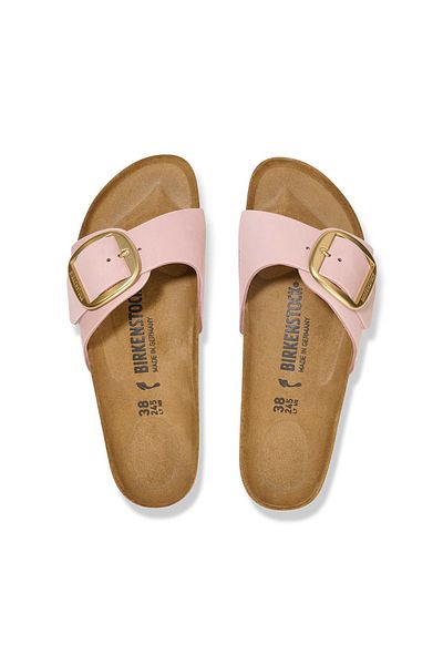 Birkenstock 1027056   Γυναικείες παντόφλες Birkenstock MADRID - Μεγάλη αγκράφα, απαλό ροζ
