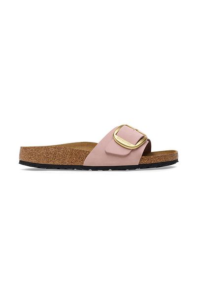 Birkenstock 1027056   Γυναικείες παντόφλες Birkenstock MADRID - Μεγάλη αγκράφα, απαλό ροζ