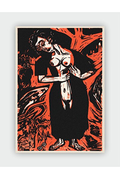 fırsatlar diyarı Ernst Ludwig Kirchner İntihar Expressionism Art Duvar Poster...