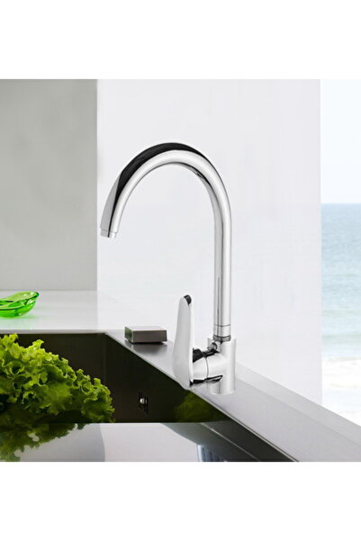 Vilas Elmas Mix Kuğu Mutfak Evye Batarya