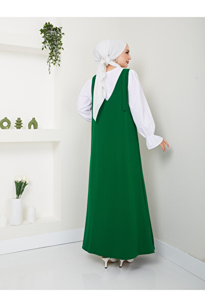 VOLT CLOTHİNG Dámský dvoudílný košilový oblek Gillet šaty