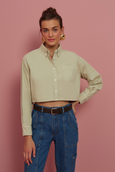 Dahlia Bianca Flora Gömlek