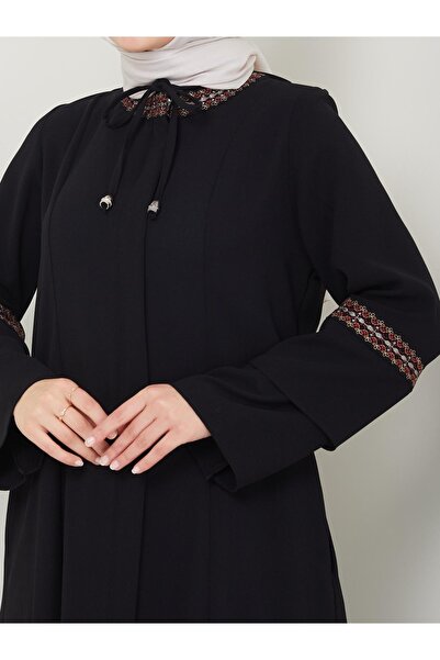 ELBİSHE Embroidered Honeycomb Ferace