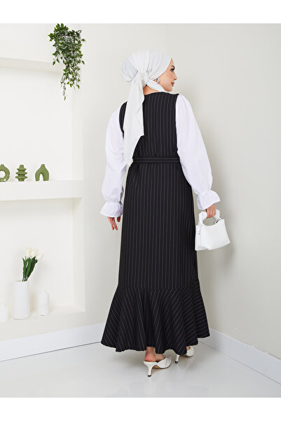 VOLT CLOTHİNG Dámské pruhované vesty šaty