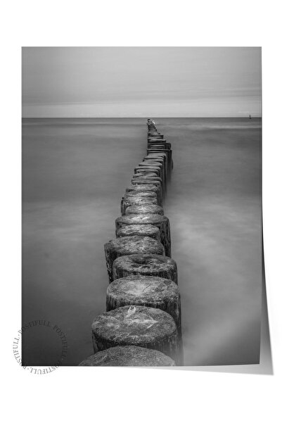 Postifull Ασπρόμαυρη αφίσα HD χωρίς κορνίζα - Διακόσμηση κουζίνας Hall No:58