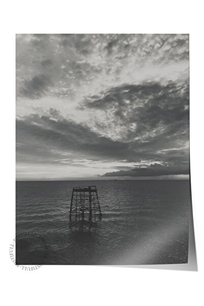 Postifull Çerçevesiz Poster, Siyah & Beyaz Fotoğraf No:96, HD Fotoğraf, Salon...