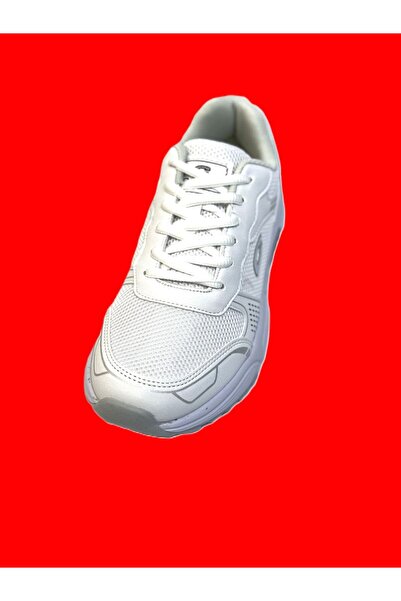 KAFKASLAR AYAKKABI KAFKASLAR Плоскі білі ортопедичні кросівки для щоденного бігу Спортивне взуття