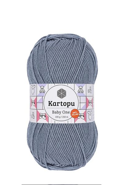 Kartopu Baby One Antipilling 100 GR Πλεκτό Μαλλί - ΧΡΩΜΑ 571, Light Aviator