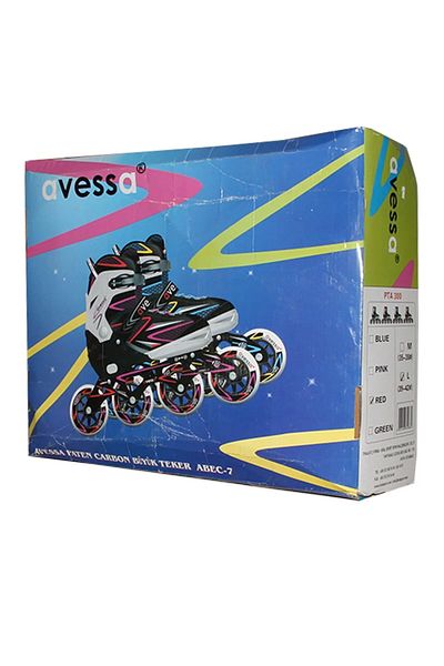 AVESSA Professional Adjustable Carbon Skate Size 35-38