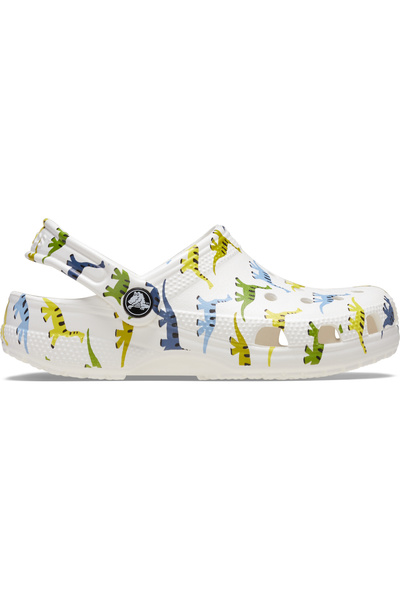 Crocs Kids Character Print Clog T - Dinosaur Beyaz Terlik 209697