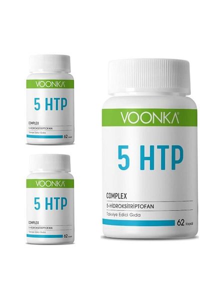 Voonka 5 Htp Complex - 62 Capsules 3 Pack