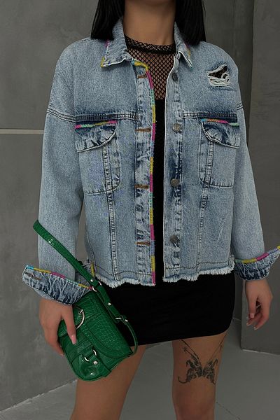 SOLİS MODA Jacheta de blugi