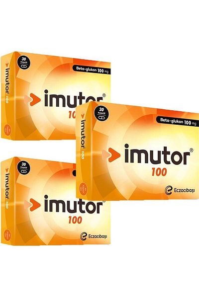 Eczacıbaşı Imutor 100 mg - 30 Capsules 3 Pieces