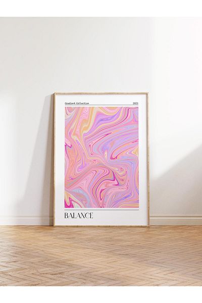 Postifull Aura Series NO:191 - Balance Color Αφίσα χωρίς πλαίσιο, με αριθμό αγγέλου