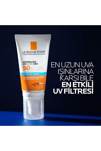 La Roche Posay Anthelios Uvmune 400 Hydrating Cream Spf50 50 ml 2 Pieces