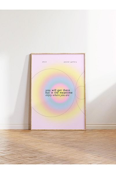 Postifull Aura Series NO:212 - Έγχρωμη αφίσα χωρίς πλαίσιο, "Δεν επιλέγω, αποτρέπω" - Αριθμός Αγγέλου