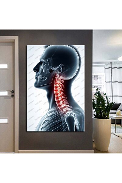 caddeko Fizik Tedavi ve Rehabilitasyon Temalı Dekoratif Kanvas Tablo ftv41