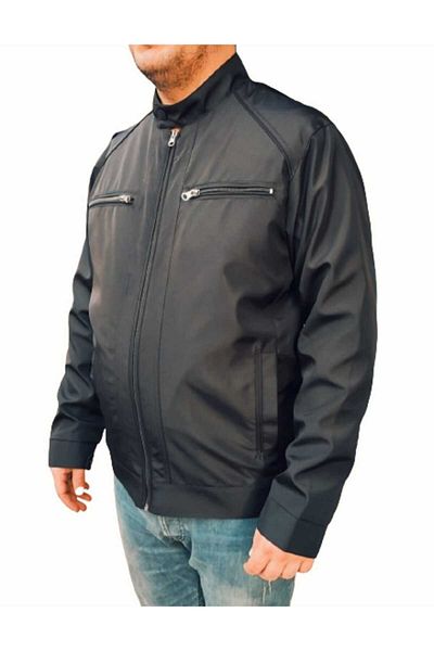 Ünal Giyim Ανδρικό καλοκαιρινό παλτό Battal - Plus Size, ύφασμα Bondit, 2XL-5XL