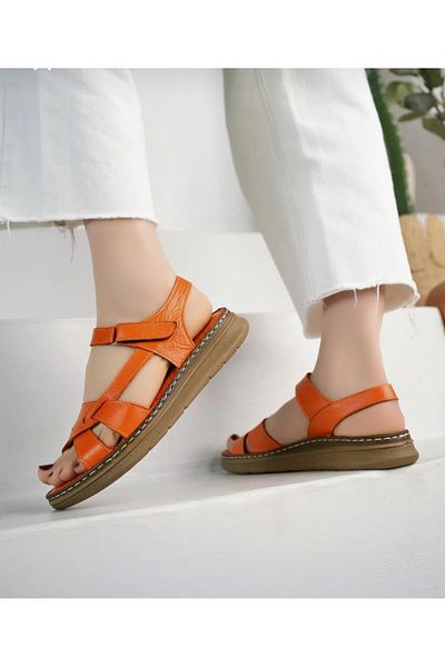ELF Genuine Leather - Comfort Women's Daily Sandals Series