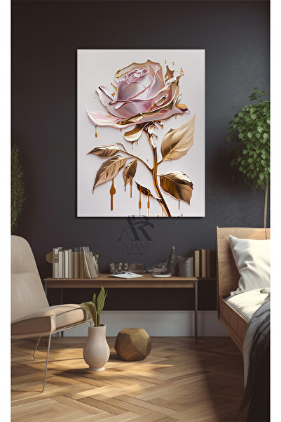 AR AJANS KANVAS TABLO ROSE 3D LOOK PICTURE PICTURE AR 040701