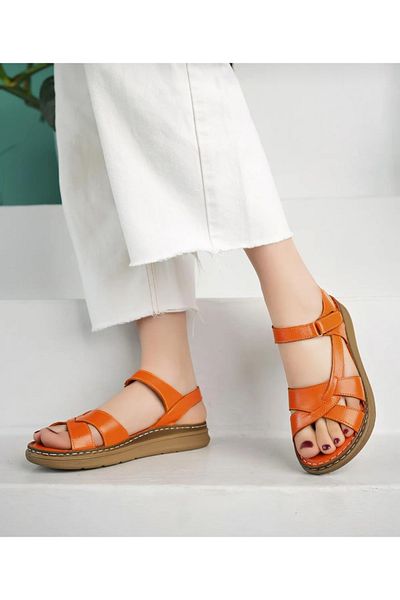 ELF Genuine Leather - Comfort Women's Daily Sandals Series