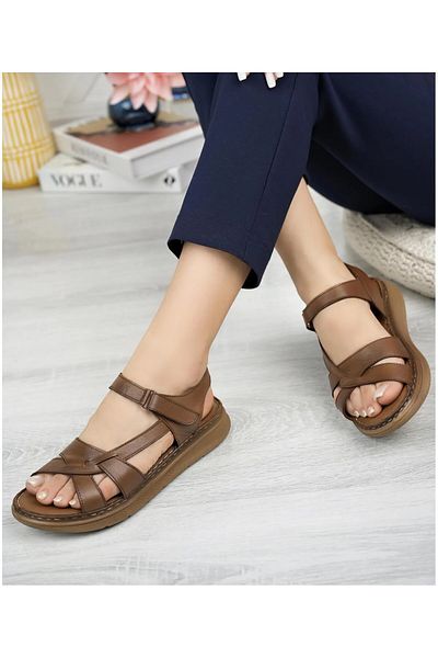 ELF Genuine Leather - Comfort Women's Daily Sandals Series