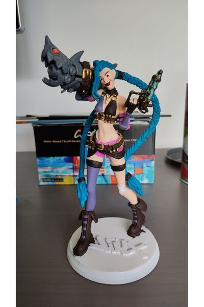 Genel Markalar Jinx League of Legends Figür 20cm