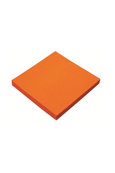 Rubenis 76X76 mm Phosphorescent Orange Adhesive Note Paper - Rps-102