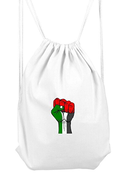 Fanze Rucsac în stil sportiv Free Palestine - zrn4434