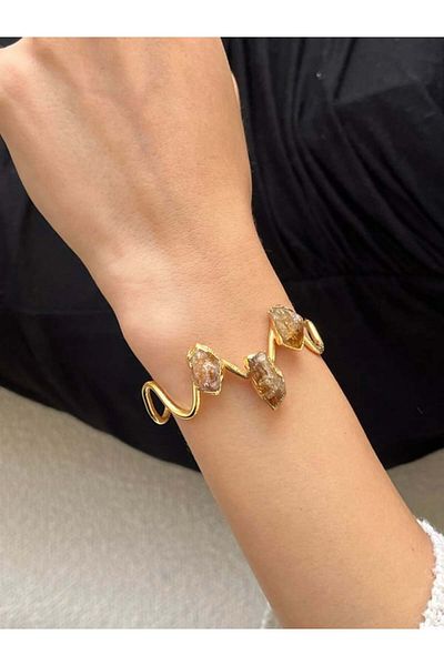 Crystalclem Citrine Natural Stone Bracelet Odin Special Design