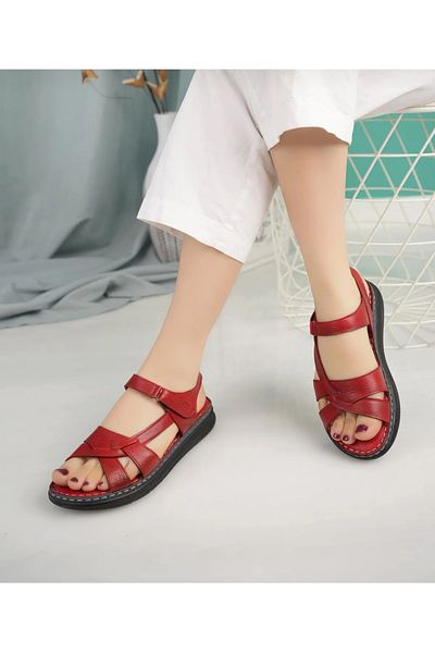 ELF Genuine Leather - Comfort Women's Daily Sandals Series