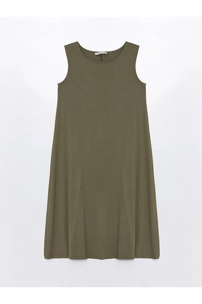 LC Waikiki LCW Grace Women's Crew Neck Straight Dress