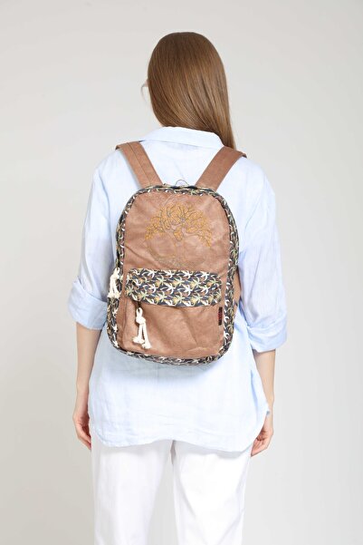 Street Bag Етнічна автентична вишита сумка на спину - для щоденного використання в подорожах