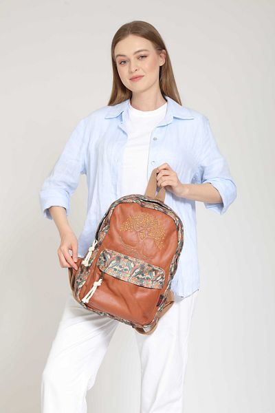 Street Bag Ethnic Αυθεντικό Κέντημα Σακίδιο πλάτης - Καθημερινή χρήση ταξιδιού