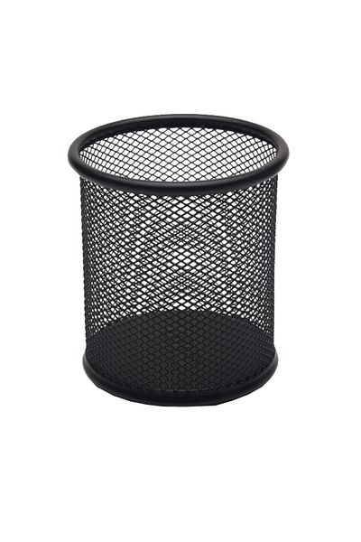 Mas Suport stilou Cilindru metalic perforat negru 500