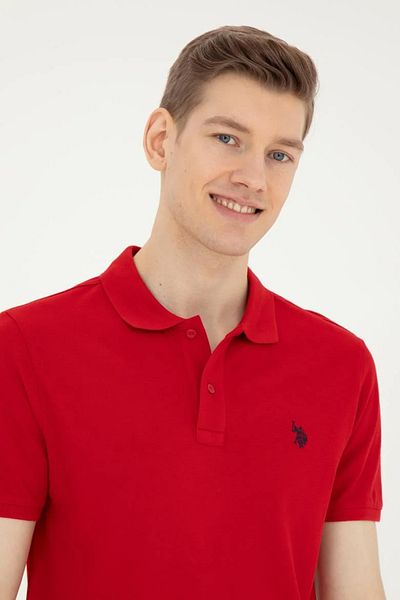 U.S. Polo Assn. Men's Red Basic T-Shirt1792406 LAPATYA
