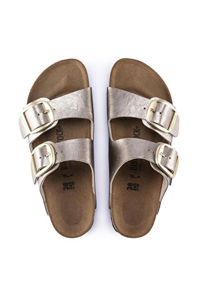 Birkenstock Arizona Copper Women's Slippers - Birko-Flor