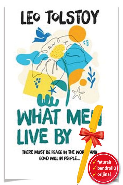 Destek Yayınları Alpha Pen and What Men Live By Human Neyle - Leo Lev Nikolaevich Tolstoy - English Book Supported