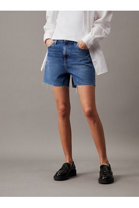 Calvin Klein Denim Mom Shorts Fiyat Yorumlar Trendyol