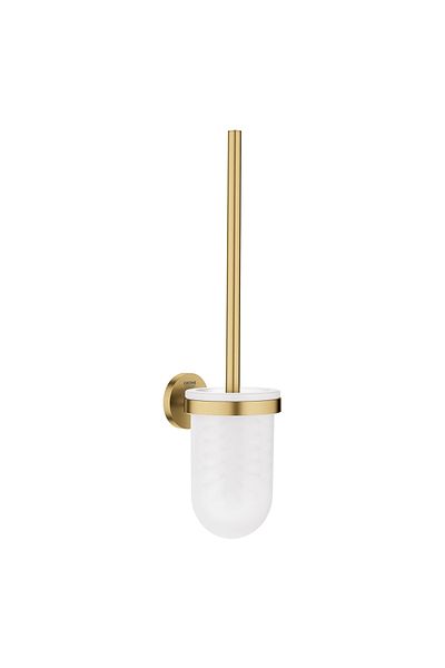 Grohe Essentials Brushed Cool Sunrise Toilet Brush Holder - 40374Gn1