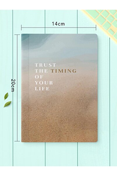 Postifull Unlined Notebook Set, 2 Pieces of Motivational Patterned Notebook, Notepad, Memory Book, 64 Pages